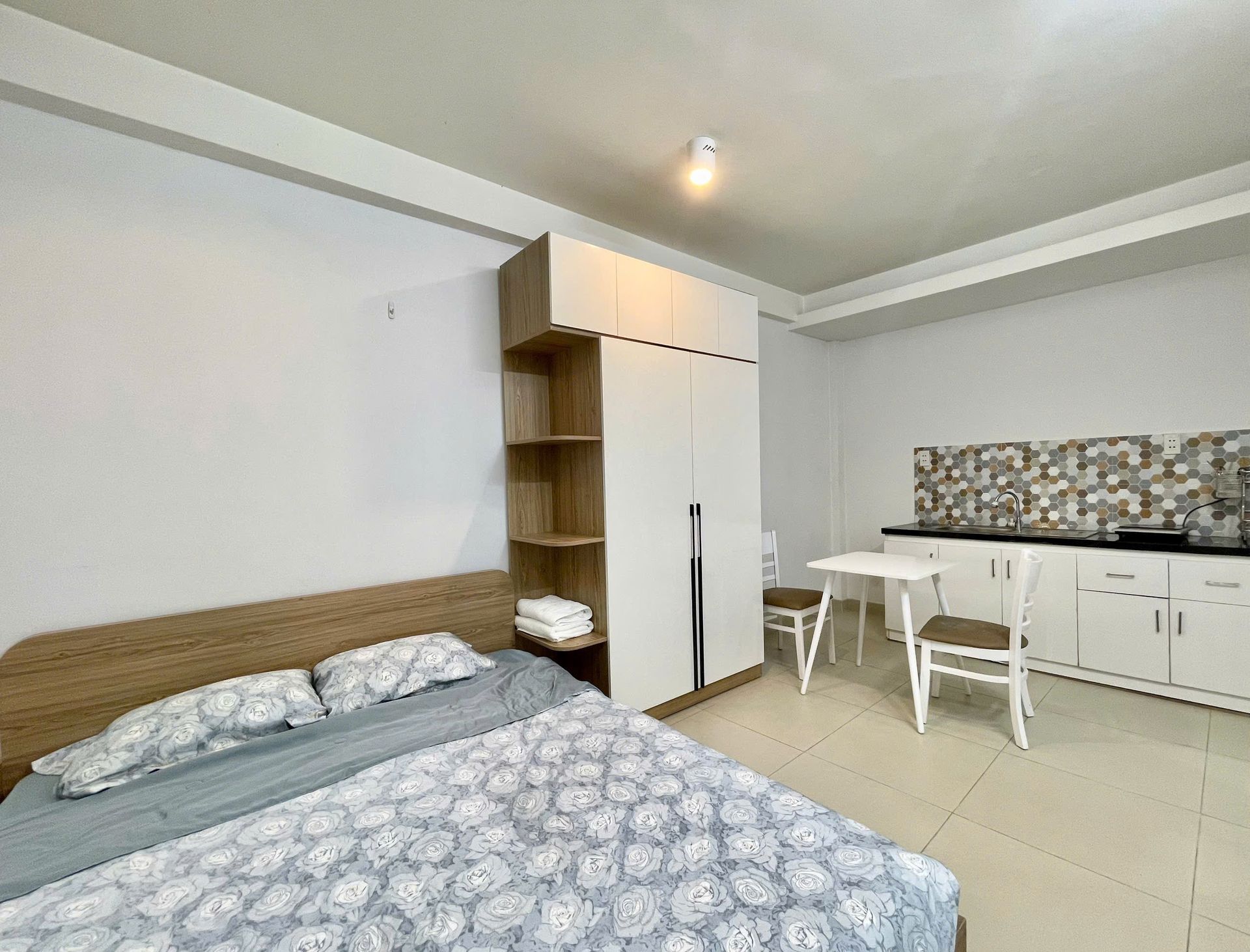 Giường và bếp